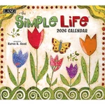 Lang Companies, Simple Life 2026 Wall Calendar By Karen H. Good, 13.4'' X 12'',. Fixed Price $19.99.