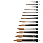 Winsor & Newton Series 7 Kolinsky Sable Watercolor Brush Pack Of 6. Fixed Price $1260.00.