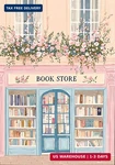 Dazzledots Diamond Art Kits For Adults, Pink Book Shop Painting. Fixed Price $14.38.