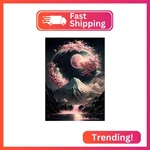 1TONINE Japanese Landscape Diamond Painting Kits For ADULTS-5D Diy Full Drill Ro. Fixed Price $12.81.