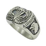 Airborne 101 Division Eagle Sterling Silver 925 Us Army Men Ring. Fixed Price $176.40.
