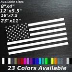 American Flag Decal Sticker Single Color Cars Trucks Diesel No Background. Fixed Price $31.66.