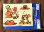 Vintage 1981 Meyercord Decalart Water Applied Decals 0291 Cute Raccoons Nos. Fixed Price $10.99.