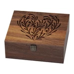 Eduromi Walnut Dimensions 9.96 X 7.95 4.25 Inch, Wood--leaf & Love. Fixed Price $81.11.