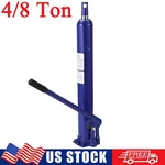 4/8 Hydraulic Long Ram Jack Flat Base Engine Hoist Cylinder Single Pump+handle. Fixed Price $49.99.