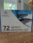Bellofy Crafted For Artist 72 Elite Pieces Drawing Kit. Fixed Price $18.00.