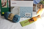 Premium Wood Artistic Crochet Hook Carry Case Books Scheepjes Yarn Gift. Fixed Price $24.99.