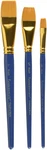 3 Pcs Fundamentals Short Handled Golden Wash Paint Brush Set No. 17 Acrylic. Fixed Price $22.10.
