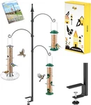 Iborn Shepherds For Outdoor Clamp 45" Height With Tri-hooks, Black. Fixed Price $35.94.
