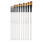 12PCS Artist Brushes For Acrylic Oil Watercolour Painting Crafts Model. Fixed Price $11.99.