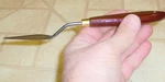 Artist Painting Palette Knife 2.5" Round Tip Blade Wood Handle Daler Rowney. Fixed Price $22.66.
