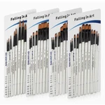 Nylon Professional Painting Sets, 48 Pcs Artist Paintbrushes For Mix. Fixed Price $25.00.