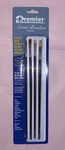 Premier Artist Brushes 4 Piece Set Finest Red Sable & Pure White Bristle New. Fixed Price $14.99.