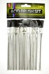 Sona Enterprise 12PC 6" Acid Brush Set 1/2" Wide AB12. Fixed Price $9.99.