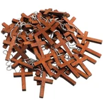 Hicarer 120 Pcs Easter Wooden Cross Charm Mini Stress Relief Brown. Fixed Price $27.99.
