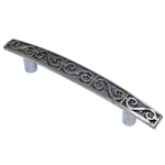 Vintage Amerock Renaissance Galleon Silver 3"CC Cabinet Bar Pull Handle BP142-39. Fixed Price $5.14.