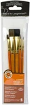 Royal & Langnickel(r) Sable/camel Value Pack Brush SET-5/PKG. Fixed Price $8.90.