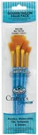 Royal Crafters Choice Brush Sets Gold Taklon Artist (filbert,round,shader Etc). Fixed Price $6.99.