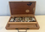 Vintage Sargent Artists Oil Color Paint Set W/wooden Case Made Usa. Fixed Price $110.00.