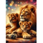 Lion Diamond Painting Kits For Adults, Animal Art Diy 5D. Fixed Price $15.19.
