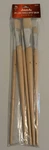 Nos Chicago Tools Of Illinois 5 Piece Long Handle Artist Paint Brushes Sealed. Fixed Price $17.59.