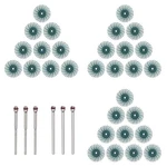 Harfington 30PCS Radial Bristle Disc Set 1" 80 Grit Detail Abrasive Brush Kit Ga. Fixed Price $18.48.
