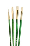 Princeton Realvalue Paintbrush, Green SET-9118. Fixed Price $18.42.