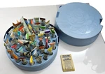 1974 Tri-chem Liquid Embroidery Case, 52 Paints Goodhouse Keeping Seal Usa. Fixed Price $285.00.