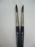 2- Artist Watercolor Brushes Mix Squirrel Hair Round Size # 12 Made In Germany. Fixed Price $36.00.