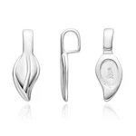 5PCS Authentic 925 Sterling Silver Hypoallergenic 16MM Glue On Bail Bale Pend.... Fixed Price $30.18.