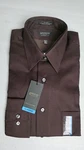 Nwt Arrow Classic Fit Dress Shirt 15.5 32/33 M Walnut Brown Sateen Wrinkle-free. Fixed Price $15.80.