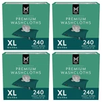 Pack - Member's Mark Adult Washcloths, 240 (total 960 Ct.) Free Ship!!. Fixed Price $71.20.