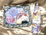 Cath Kidston Every Cloud Has Silver Lining Bottle & Makeup Bag Set Rare. Fixed Price $42.49.