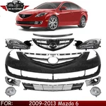 Front Bumper Cover Paintable & Grille Kit For 2009-2013 Mazda 6. Fixed Price $1089.00.