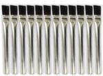 12PC Acid Set Horsehair Bristle 1/2"-TUBULAR Handle Brushes 6" Long #13901. Fixed Price $6.99.