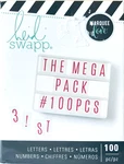 Letters & Numbers 100 Pieces Heidi Swapp Marquee Love Lightbox New #B35. Fixed Price $30.06.