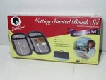 Bob Ross Getting Started Zip Case Set Includes 4 Brushes Brand New Rare. Fixed Price $61.95.