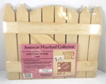 New American Heartland Collection Wood Gate Craft 10" X 12". Fixed Price $19.99.