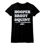 Jaws Main Cast Names Quint Brody Hooper & Bruce Womans Fitted Shirt. Fixed Price $26.12.