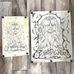Vintage Picture To Paint #4114 Wove You Hairy Creature For Artex & Tri Chem. Fixed Price $38.34.