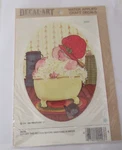 Decal Art Meyercord Abigail Water Applied Grandma In Tub Bathroom. Fixed Price $9.88.