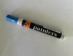 Elmers 7372 Painters Opaque Marker Medium Blue -1EACH. Fixed Price $9.00.