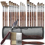 25PCS Paint Set, Fuumuui Acrylic Brushes, Professional Artist Se.... Fixed Price $47.28.
