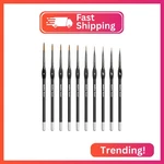 Nicpro Miniature Paint Brushes - 10PCS Model Set For Acrylic Oil Wat. Fixed Price $19.68.