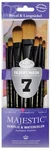 Royal Majestic Filbert And Wash Artist -craft- Face & Body Paint Brush Set. Fixed Price $32.99.