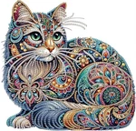 Wslwxshm 5D Special Shape 11.8 0.1 Inches, Multicolor. Fixed Price $14.49.