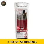 Royal & Langnickel 10PC Synthetic Watercolor Brush Set. Fixed Price $24.99.