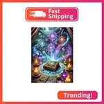 Reivworl Halloween Diamond Art For Adults, Book Painting Kits, Gem. Fixed Price $12.83.