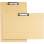 2 Pack Extra-large Legal-size Wooden Clipboard Retractable Hook 11.5X17.4 Inch. Fixed Price $30.06.