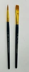Vintage Royal Langnickel Paint Brush Set Artist Oil Acrylic #5 Round #10 Flat. Fixed Price $8.00.